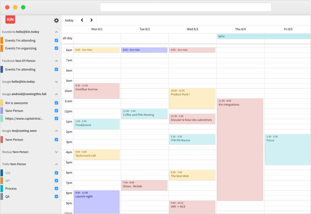 good calendar app for mac